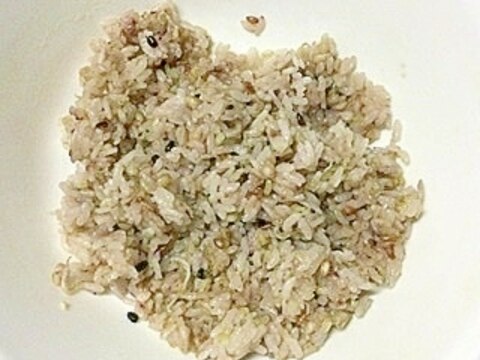五穀米のチャーハン
